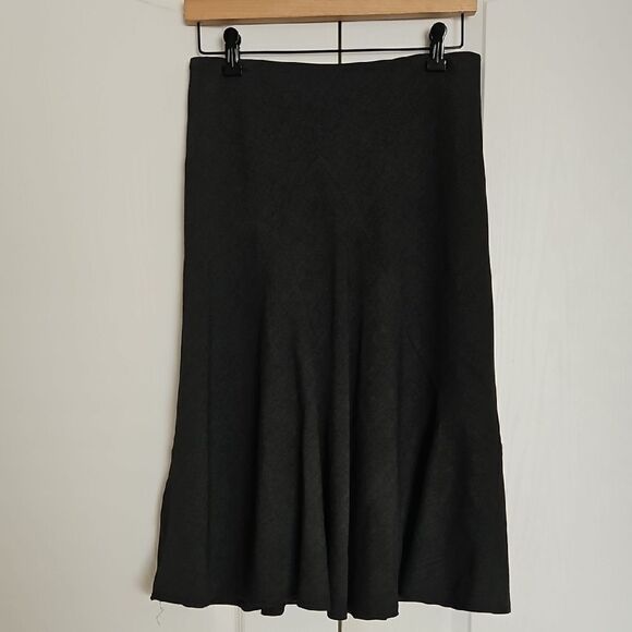 Reitmans Gray A-Line Midi Skirt for Casual Wear - Picture 7 of 16